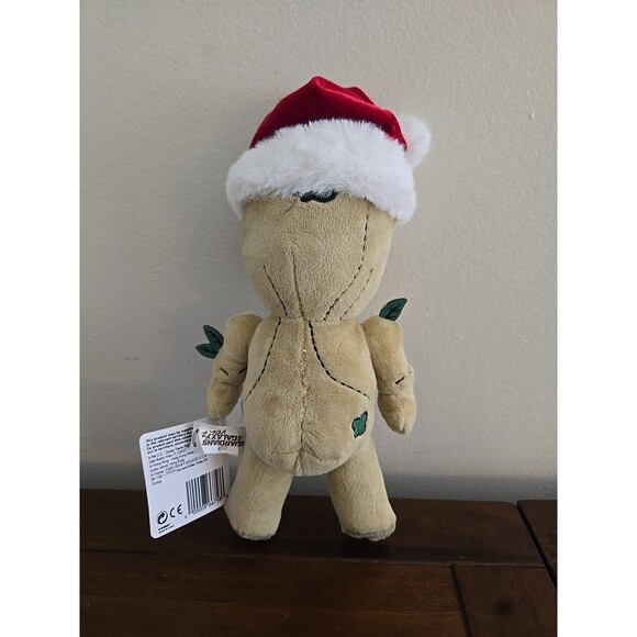 Disney Parks Exclusive Guardians of The Galaxy Baby Groot Christmas Hat 9" Plush - Picture 2 of 4